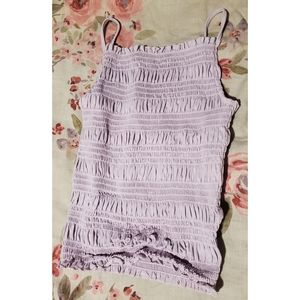 Ruched Ruffled Cami